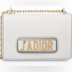 Authentic Dior J'Adior White Crossbody Bag Clutch